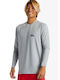 Quiksilver Everyday UPF 50 Men's Long Sleeve Sun Protection Shirt Grey