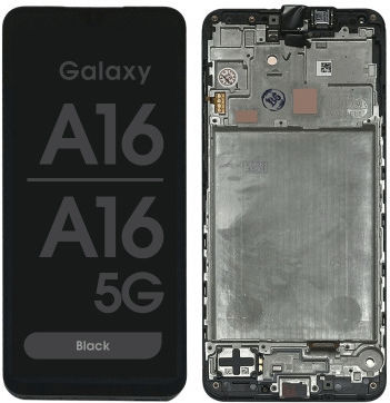 Οθόνη Samsung mit Touch-Mechanismus für Samsung A166B, Galaxy A16 5G (Schwarz)