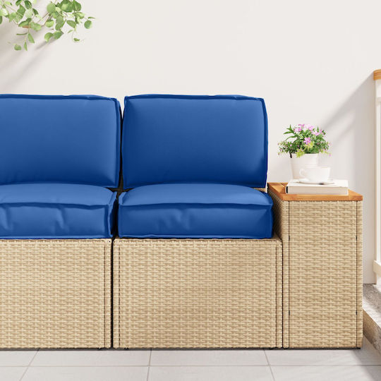 vidaXL Pallete Bench Cushion Royal Blue 40x60cm
