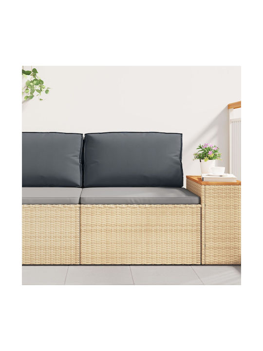 vidaXL vidaXL Wasserdichtes Sitzbank-Kissen mit Rückenlehne Anthrazit 40x80cm Verschiedene Farben