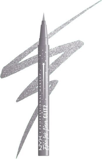 NYX Professional Makeup Epic Ink Liner Glitz Waterproof Pen Eye Liner 04 Flashy Flare 1ml