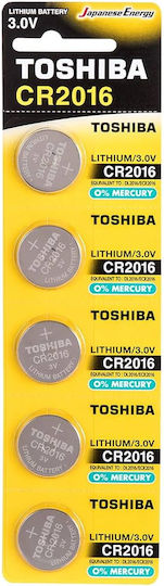 Toshiba CP-5C Батерии Литий За часовници CR2016 3V 5бр