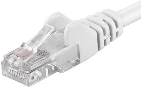 PremiumCord U/UTP Cat.6 Ethernet Network Cable 1.5m White