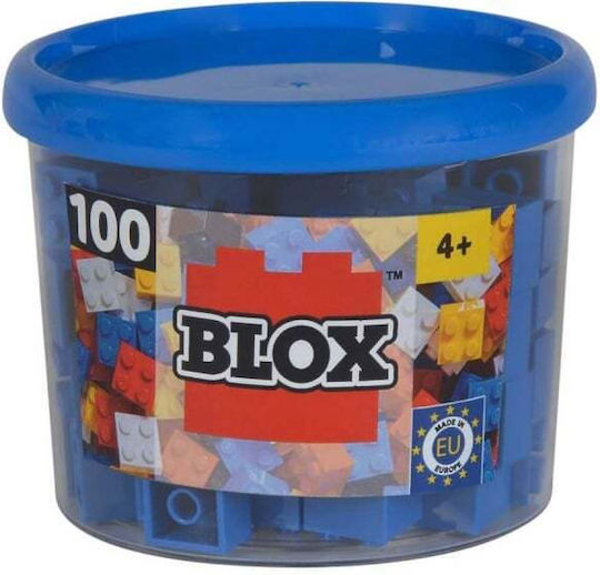 Simba Building Blocks Blox Blue for 4+ Years 100 Pieces