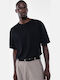 Short Sleeve Blouse Black