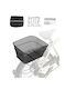 Vevor CKHXJSWZWNCB7AA7WV0 Bicycle Basket Orange