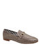 1766 Leather Women's Moccasins in Brown Color