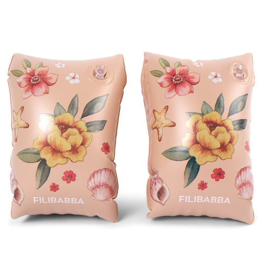 Filibabba Swim Wings Ocean Blossom Children's Armbands Flower Design 1 set