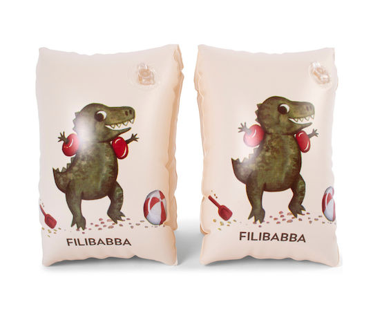 Filibabba Swim Wings Dino Beach Παιδικά Μπρατσάκια Σχέδιο Δεινόσαυρος 1σετ