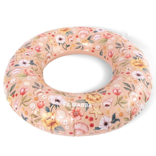 Filibabba Swim Ring Ocean Blossom Παιδικό Σωσίβιο Κουλούρα Σχέδιο Λουλουδιών 1τεμ