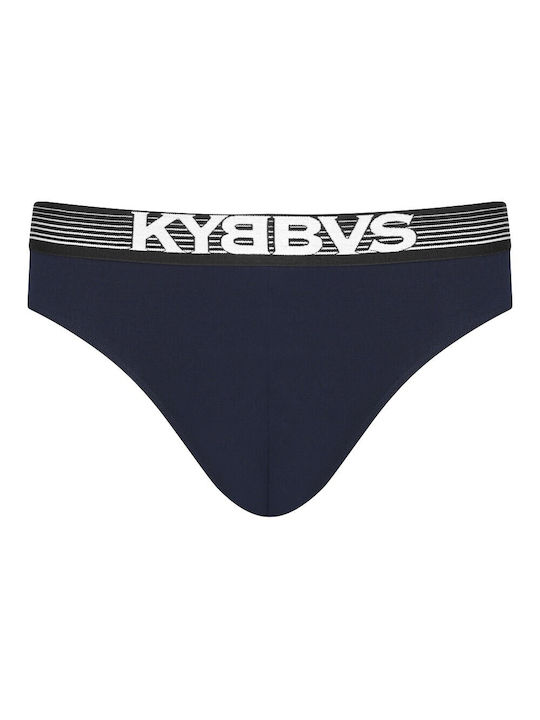 Kybbvs Herren Slips Navy Blue 1Packung