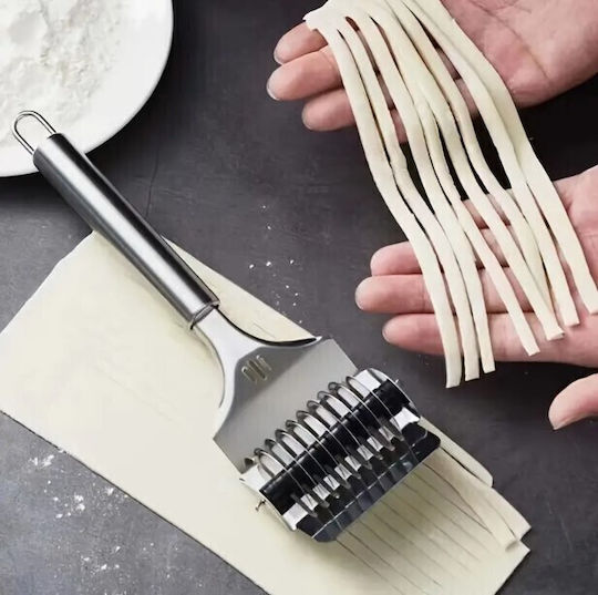 Manual Tăietor de pizza pentru paste din oțel inoxidabil