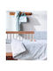 Kentia Kounelito Baby Sheets Set Crib Cotton Light Blue 120x170cm 3pcs
