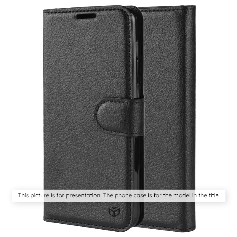 Techsuit Wallet Δερμάτινο / Σιλικόνης Μαύρο (Redmi Note 14 4G) KF2346967 | Skroutz.gr