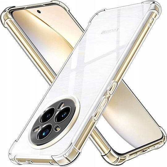Techsuit Задна корица Силикон Прозрачен (Realme 14 Pro+)