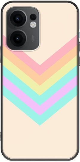 Rainbow Oppo Reno 13 F 5G Black TPU Black Silicone
