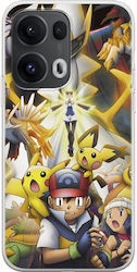 Pokemon Oppo Reno 13 Pro 5G Flexibles TPU Transparentes Silikon