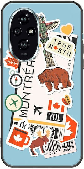 Ticket To Montreal Honor 200 5g Black Tpu Μαύρη Σιλικόνη
