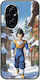 Xmas Anime Vegeta Honor 200 5g Black TPU Black Silicone