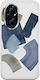 Blue Brown Paint Blocks Honor 200 5G Flexible TPU Transparent Silicone