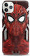 Силиконов калъф Spiderman за iPhone 11 Pro Edition 2 Червен