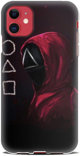 Squid Game Silicone Case Θήκη Iphone 11 Black-red