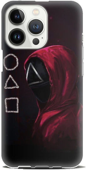Squid Game Silicone Case Θήκη Iphone 13 Pro Max Black-red