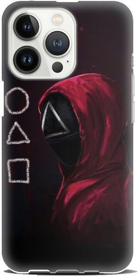 Squid Game Silicone Case Θήκη Iphone 13 Pro Black-red