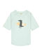 Laessig Crocodile Kids Swimwear Rashguard Sea Foam