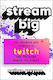 Стрийм голямо: Триумфите и турбуленциите на Twitch и звездите зад екрана Нейтън Грейсън Atria Books 0313