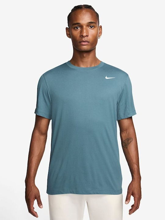 Nike Dri-Fit Sportliches T-Shirt Blau