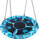 Metal Hanging Swing 100x100x100cm Blue