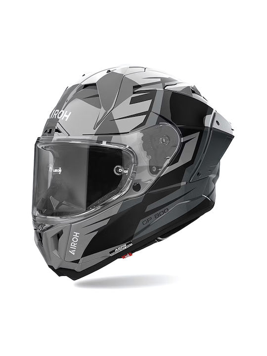 Airoh GP800 Black Matt Motorcycle Helmet Full F...
