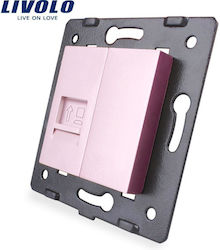 Livolo Internet Socket Pink