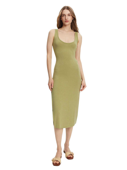 Billabong Καλοκαιρινό Midi Φόρεμα Πλεκτό Avo Green