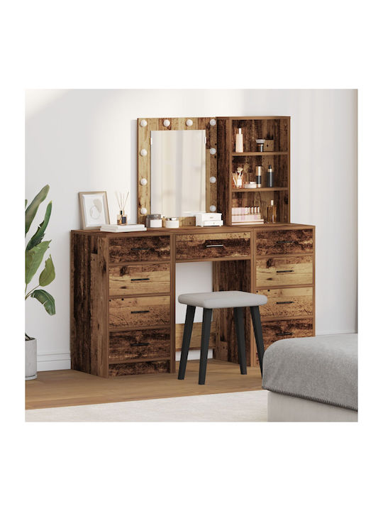 Bodenstehende Schminktisch Schlafzimmer Holzopt...