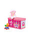 Relaxdays Kinder Aufbewahrungsbox Faltbar aus Stoff 36x60.5x30.5cm 1Stück