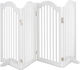 Relaxdays Pliabil Ușă de siguranță din Plastic în Culoare Alb 205x92cm 1buc