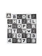 Relaxdays Puzzle de podea educativ pentru copii 60buc