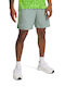 Ua Launch 7'' Short Sports Men's Green Bermuda Shorts