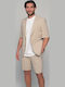 Set Bermuda-Jacke Prestigio Ben Tailor Beige Herren 147426
