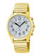 Women's Watch 38mm Battery with Gold Stainless Steel Bracelet