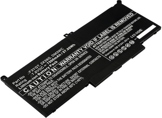 Kompatible Batterie für Dell Breitengrad Dell F3YGT