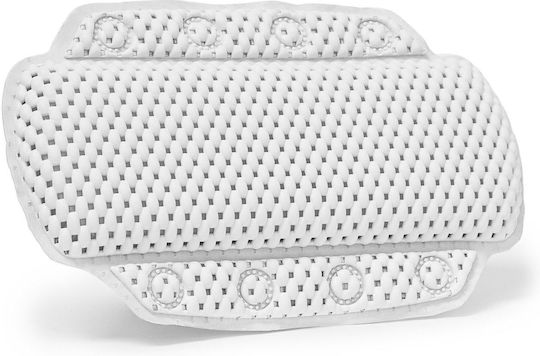 Relaxdays Antiderapant pentru cadă cu ventuze Alb 20x31εκ.