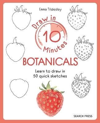 Desenează în 10 minute: Botanice - Search Press Ltd - Broșură / Copertă moale