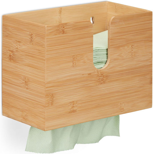 Relaxdays Serviettenhalter Beige 20x27x13cm 10045311