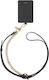 Uniq Neck Strap for Mobile Phones Black
