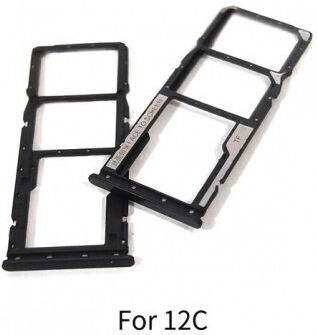 Xiaomi Redmi 12c SIM-Kartenhalter Schwarz Original