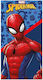 Spiderman Kinder-Strandtuch Blau Spiderman 140x70cm