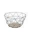 Relaxdays Fruitieră Metalic Negru 14.5x28x28buc
